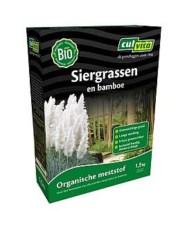Culvita Org. Siergrassen en Bamboe Meststof  1,5 kg