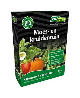 Culvita Organische Moes- en Kruidentuin Meststof  1,5 kg