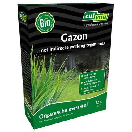 Culvita Organische Gazonmest Anti-Mos 1,5 kg